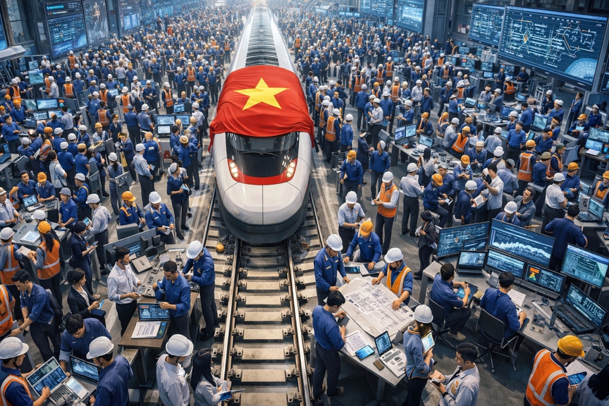 Lần đầu tiên trong lịch sử, Việt Nam đặt mục tiêu đào tạo 70.000 nhân lực, hướng tới làm chủ công nghệ và công nghiệp đường sắt- Ảnh 3. Lần đầu tiên trong lịch sử, Việt Nam đặt mục tiêu đào tạo 70.000 nhân lực, hướng tới làm chủ công nghệ và công nghiệp đường sắt- Ảnh 3.