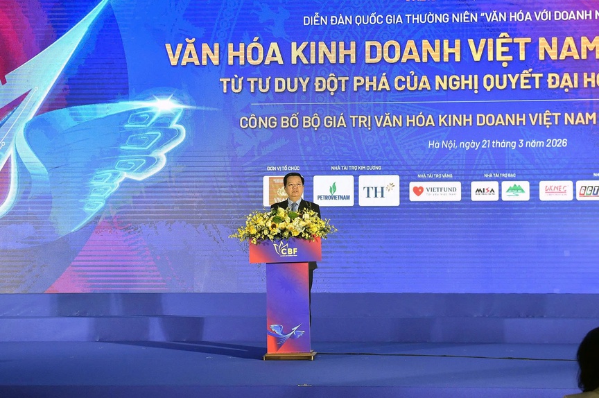 “Doanh nghiệp muốn đi xa, phải đi cùng văn hóa”- Ảnh 1. “Doanh nghiệp muốn đi xa, phải đi cùng văn hóa”- Ảnh 1.