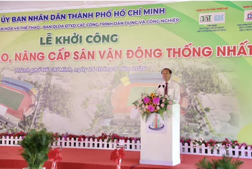 Chính thức khởi công ‘lên đời’ sân vận động lâu đời nhất Việt Nam, sức chứa gần 18.000 chỗ ngồi- Ảnh 3.
