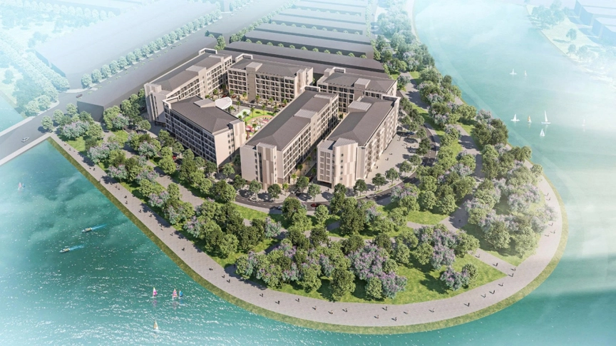 Phối cảnh dự án. Nguồn ảnh: UBND TP. Huế