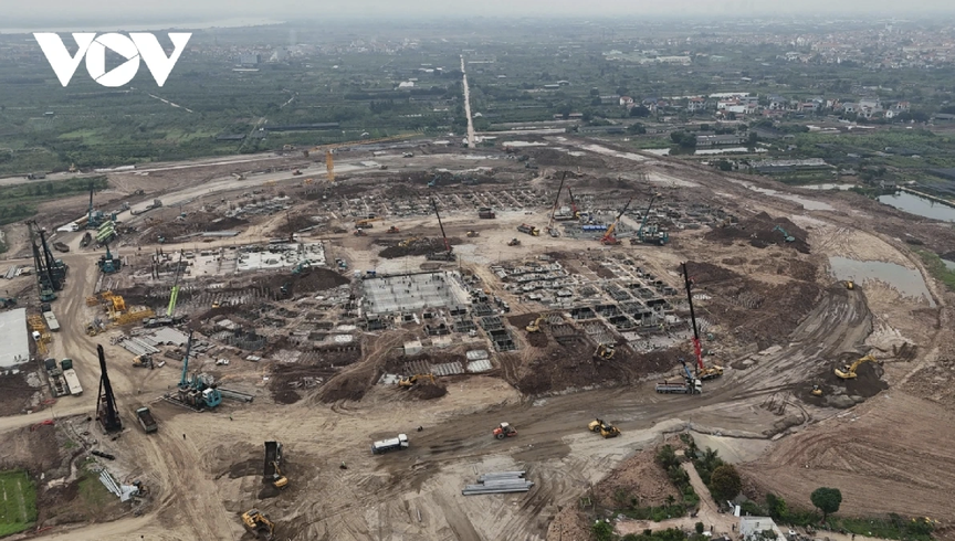 Sân vận động lớn thứ 2 Việt Nam, sức chứa gấp rưỡi sân Mỹ Đình: Dần thành hình sau 5 tháng khởi công- Ảnh 1. Sân vận động lớn thứ 2 Việt Nam, sức chứa gấp rưỡi sân Mỹ Đình: Dần thành hình sau 5 tháng khởi công- Ảnh 1.