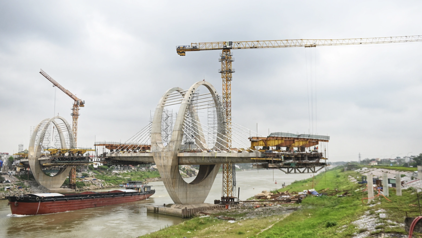 Cây cầu 1.800 tỷ thay thế cây cầu hơn 100 năm tuổi sẽ bị phá dỡ ở Hà Nội: Chưa thành hình sau gần 3 năm khởi công- Ảnh 2. Cây cầu 1.800 tỷ thay thế cây cầu hơn 100 năm tuổi sẽ bị phá dỡ ở Hà Nội: Chưa thành hình sau gần 3 năm khởi công- Ảnh 2.