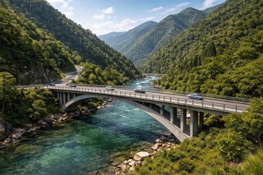 Sắp có cầu vượt sông kết nối trực tiếp Gia Lai và Quảng Ngãi- Ảnh 1.