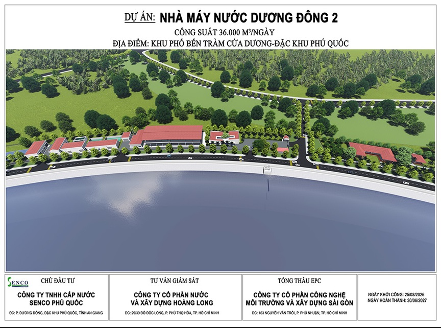 Sau khi đào hồ nước rộng 130ha, đặc khu lớn bậc nhất Việt Nam tiếp tục khởi công dự án thiết yếu 450 tỷ- Ảnh 1.