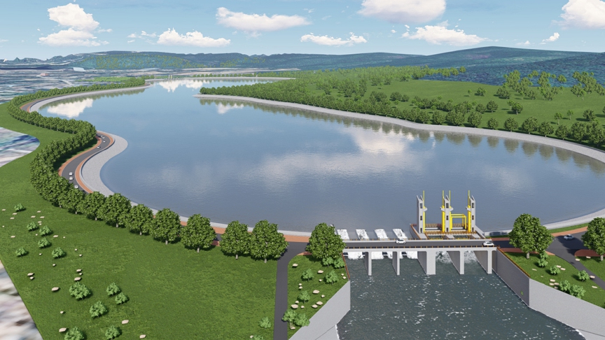 Sau khi đào hồ nước rộng 130ha, đặc khu lớn bậc nhất Việt Nam tiếp tục khởi công dự án thiết yếu 450 tỷ- Ảnh 2.