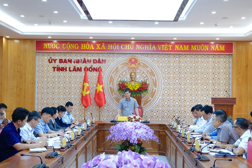 Hình ảnh tại buổi làm việc. Nguồn ảnh: Báo Lâm Đồng Hình ảnh tại buổi làm việc. Nguồn ảnh: Báo Lâm Đồng