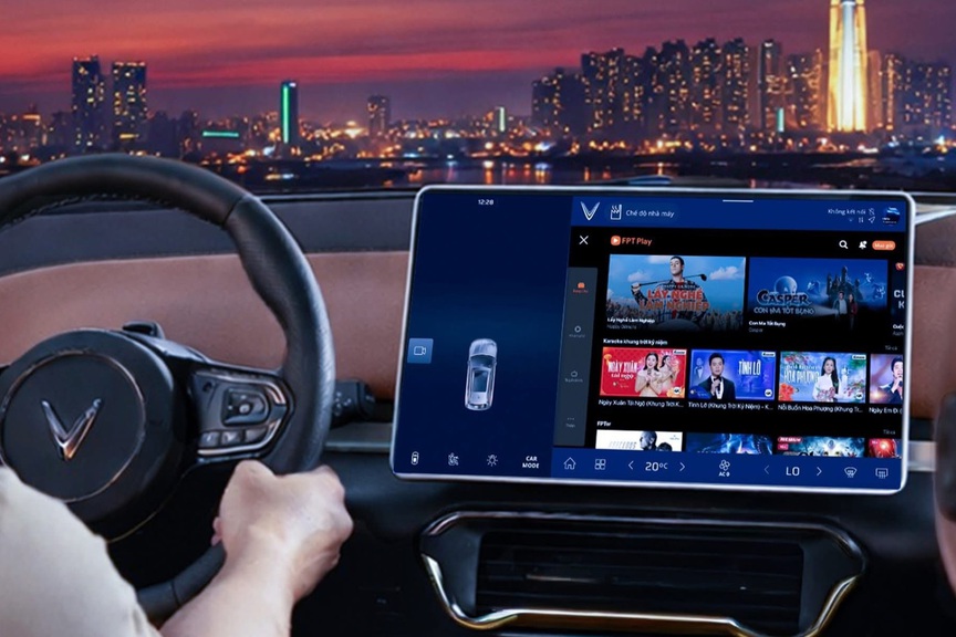 Loạt tính năng VF Connect biến khoang xe trở thành ngôi nhà di động- Ảnh 1.