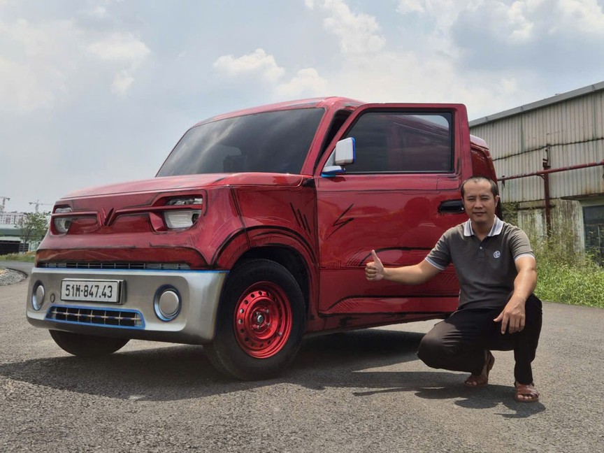 Mua VinFast EC Van dù đã có cả dàn xe chở hàng, chủ xưởng tại TP.HCM giải thích bài toán chi phí- Ảnh 1.