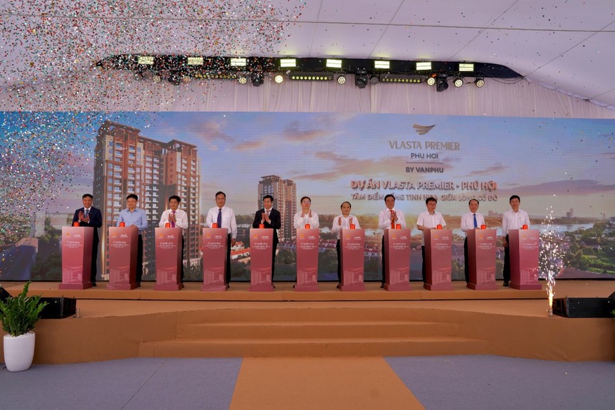 Văn Phú khởi công dự án Vlasta Premier - Phú Hội: Kiến tạo chuẩn sống tinh hoa tại “giao lộ di sản - hiện đại” trung tâm phố đi bộ Huế- Ảnh 1.