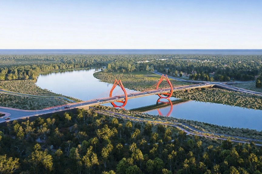 TP tương lai của Việt Nam sắp có cây cầu trăm tỷ xóa bỏ cảnh 'qua sông lụy đò' nhiều năm- Ảnh 2.