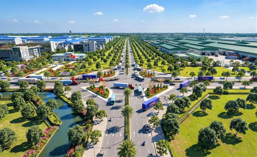 Phối cảnh Khu công nghiệp Tam Anh - An An Hòa. Nguồn ảnh: Báo Đà Nẵng
