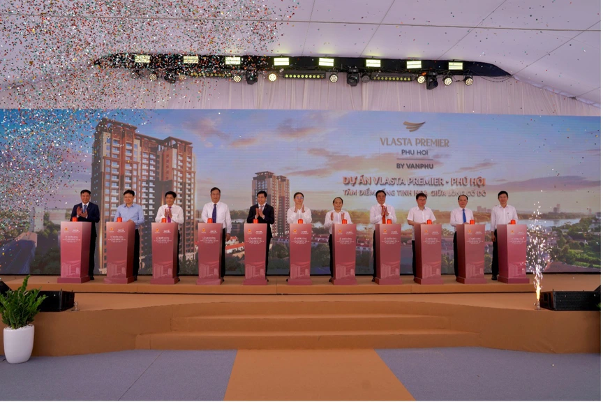 Văn Phú khởi công dự án Vlasta Premier - Phú Hội: Kiến tạo chuẩn sống tinh hoa tại "giao lộ di sản - hiện đại" trung tâm phố đi bộ Huế- Ảnh 1.