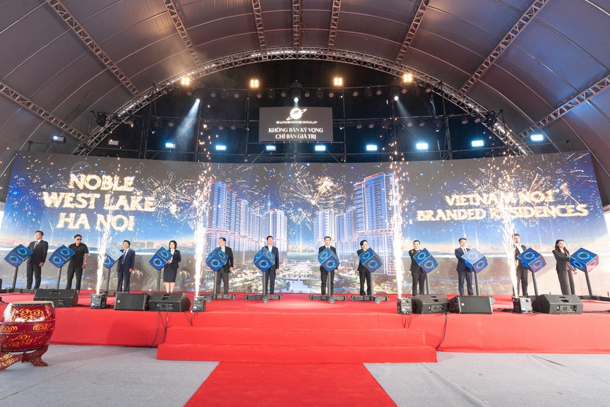 Hình ảnh tại lễ khởi công. Nguồn ảnh: Sunshine Group