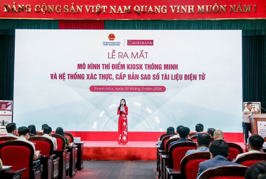 Agribank đồng hành cùng tỉnh Thanh Hoá triển khai mô hình Kiosk hành chính công thông minh - Thúc đẩy chuyển đổi số và nâng cao chất lượng phục vụ người dân- Ảnh 9.