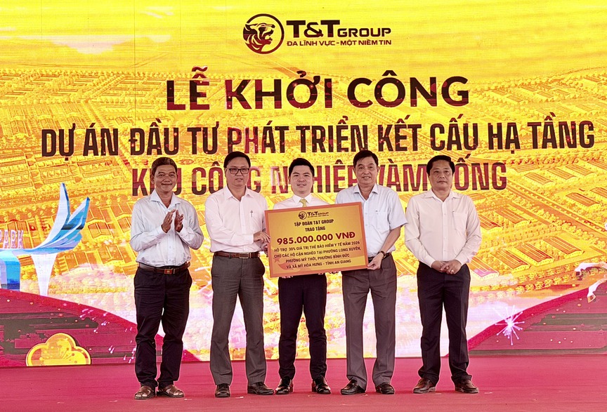 Tập đoàn T&T Group khởi công khu công nghiệp thế hệ mới quy mô gần 200ha tại An Giang- Ảnh 5. Tập đoàn T&T Group khởi công khu công nghiệp thế hệ mới quy mô gần 200ha tại An Giang- Ảnh 5.