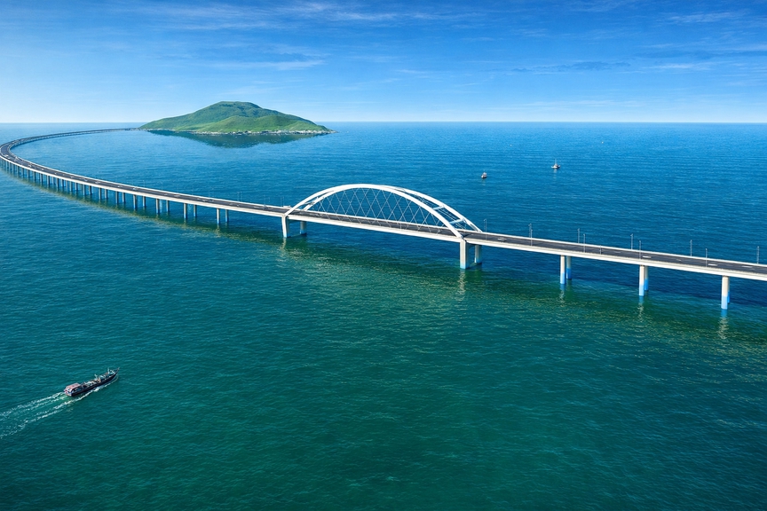 Lần đầu tiên trong lịch sử, Việt Nam làm cầu vượt biển dài 18km với tổng vốn gần 26.000 tỷ: TOP 3 Đông Nam Á, xóa bỏ hoàn toàn kỷ lục trước đó- Ảnh 2. Lần đầu tiên trong lịch sử, Việt Nam làm cầu vượt biển dài 18km với tổng vốn gần 26.000 tỷ: TOP 3 Đông Nam Á, xóa bỏ hoàn toàn kỷ lục trước đó- Ảnh 2.