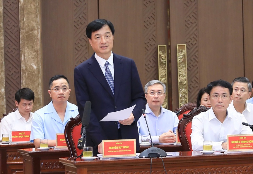 Bộ Chính trị tiếp tục giám sát Hà Nội trong việc thực hiện mục tiêu tăng trưởng hai con số- Ảnh 2. Bộ Chính trị tiếp tục giám sát Hà Nội trong việc thực hiện mục tiêu tăng trưởng hai con số- Ảnh 2.