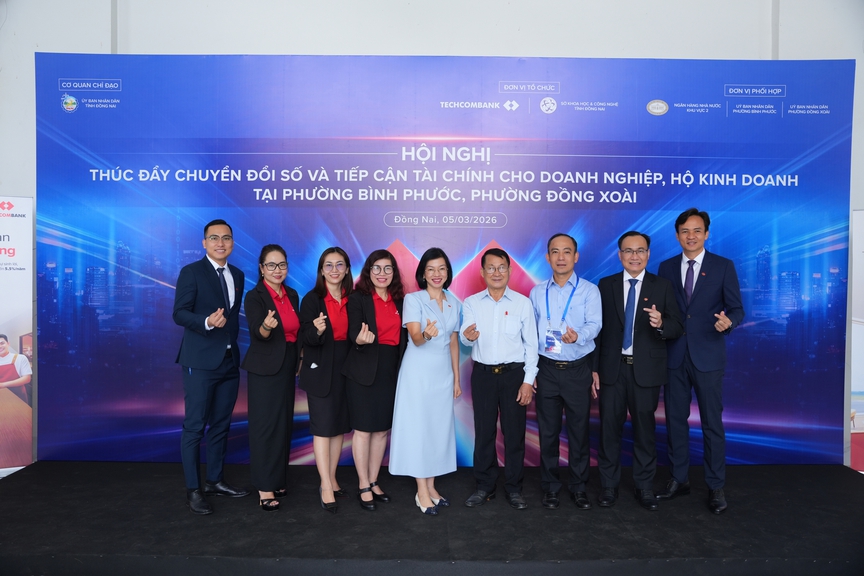 Techcombank thúc đẩy chuyển đổi số và tiếp cận tài chính cho doanh nghiệp và hộ kinh doanh tại tỉnh Đồng Nai- Ảnh 1.