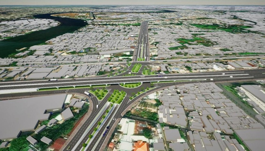 Phối cảnh dự án. Nguồn ảnh: Sở Xây dựng TP. HCM