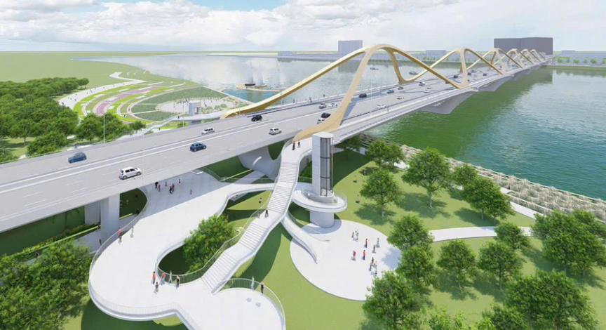 Siêu cầu 16.000 tỷ mang tên danh tướng huyền thoại bắc qua dòng sông biểu tượng của Thủ đô: Tăng tốc ngay sau Tết, phấn đấu hoàn thành nhanh nhất Việt Nam- Ảnh 3.