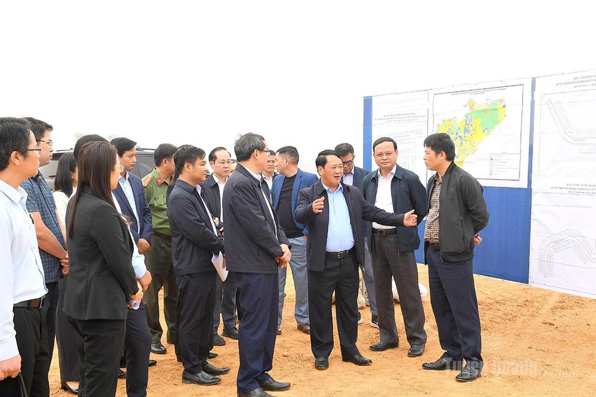 Hình ảnh tại buổi kiểm tra. Nguồn ảnh: Báo Tuyên Quang