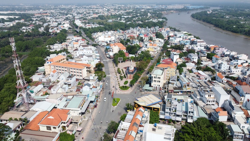 Một góc của xã Cần Giuộc, tỉnh Tây Ninh. Nguồn ảnh: Internet