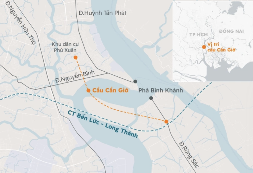 Khoảng 2 tháng nữa, khởi công xây dựng cầu dây văng lớn nhất thành phố giàu nhất Việt Nam, vốn đầu tư hơn 13.000 tỷ- Ảnh 2.