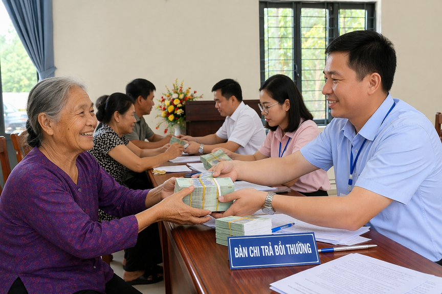 Người dân có thể nhận tiền bồi thường gấp 2 lần quy định tại đại dự án 925.000 tỷ của Vingroup- Ảnh 1. Người dân có thể nhận tiền bồi thường gấp 2 lần quy định tại đại dự án 925.000 tỷ của Vingroup- Ảnh 1.