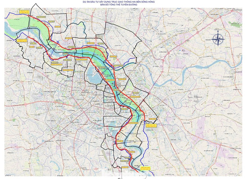 Bước chuyển biến then chốt của siêu dự án đại lộ cảnh quan sông Hồng 855.000 tỷ- Ảnh 1.