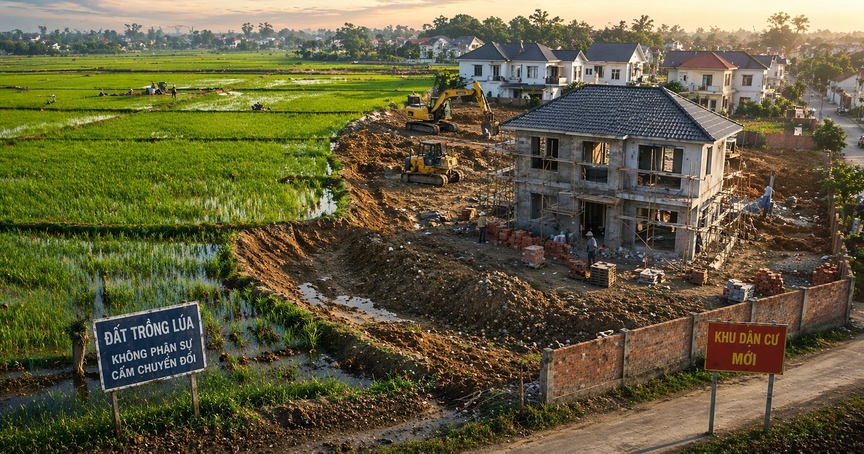 Kể từ nay, chuyển đất trồng lúa sang đất ở trái phép có thể bị phạt đến 400 triệu đồng- Ảnh 1.