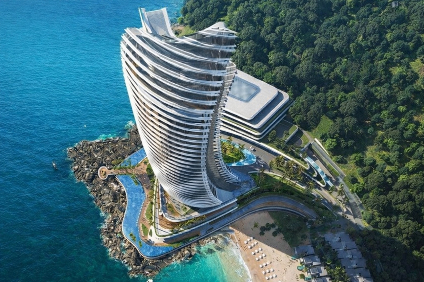 Việt Nam sắp có tháp chọc trời như cánh buồm vươn mình giữa biển khơi: Bao phủ bởi kính phản quang, có bàn tay kiến trúc sư nước ngoài thiết kế- Ảnh 1.