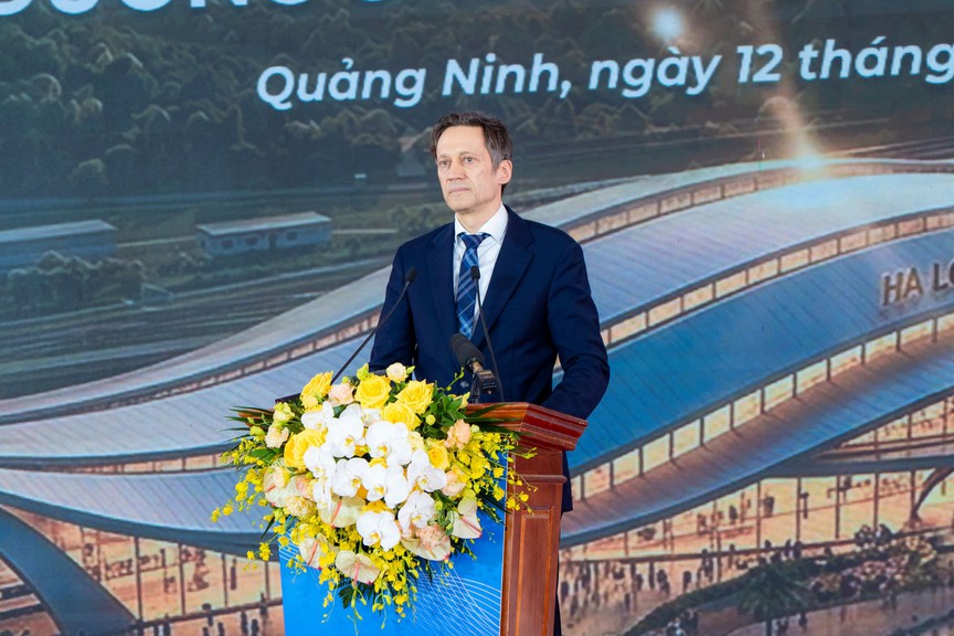 Vingroup khởi công dự án tuyến đường sắt tốc độ cao Hà Nội - Quảng Ninh- Ảnh 3.