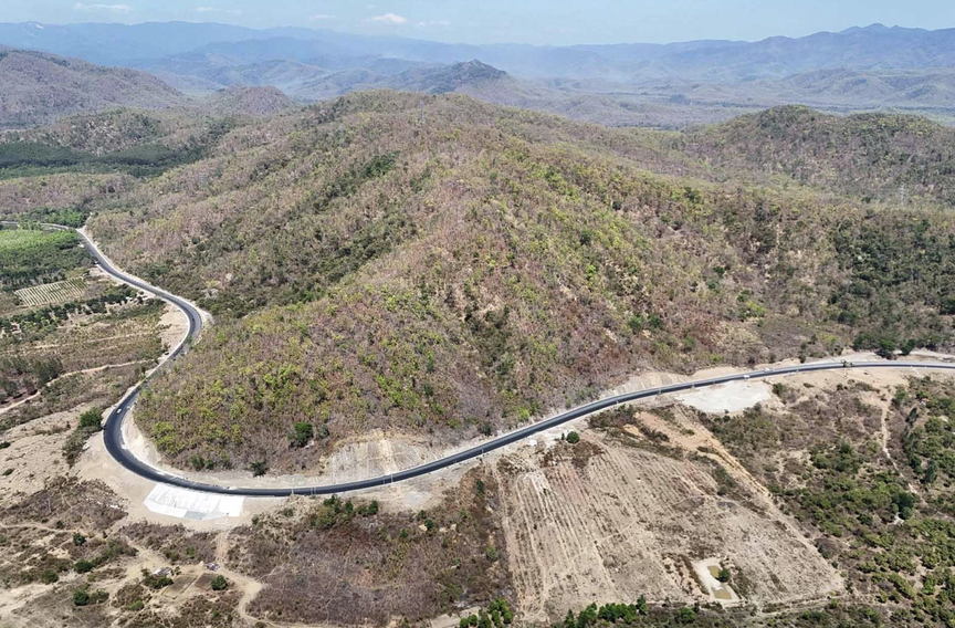 Cung đường ngắn nhất kết nối Phan Thiết đến ‘tiểu Paris’ của Việt Nam đã cơ bản hoàn thành- Ảnh 1.