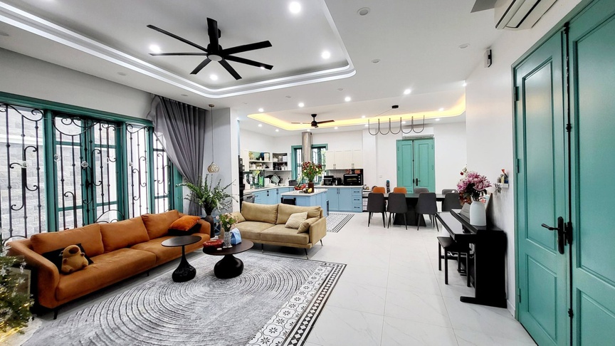 Chiêm ngưỡng biệt thự đồ sộ giữa lòng Thủ đô của BTV nhà Đài VTV là con trai nhà toán học nổi tiếng- Ảnh 5.