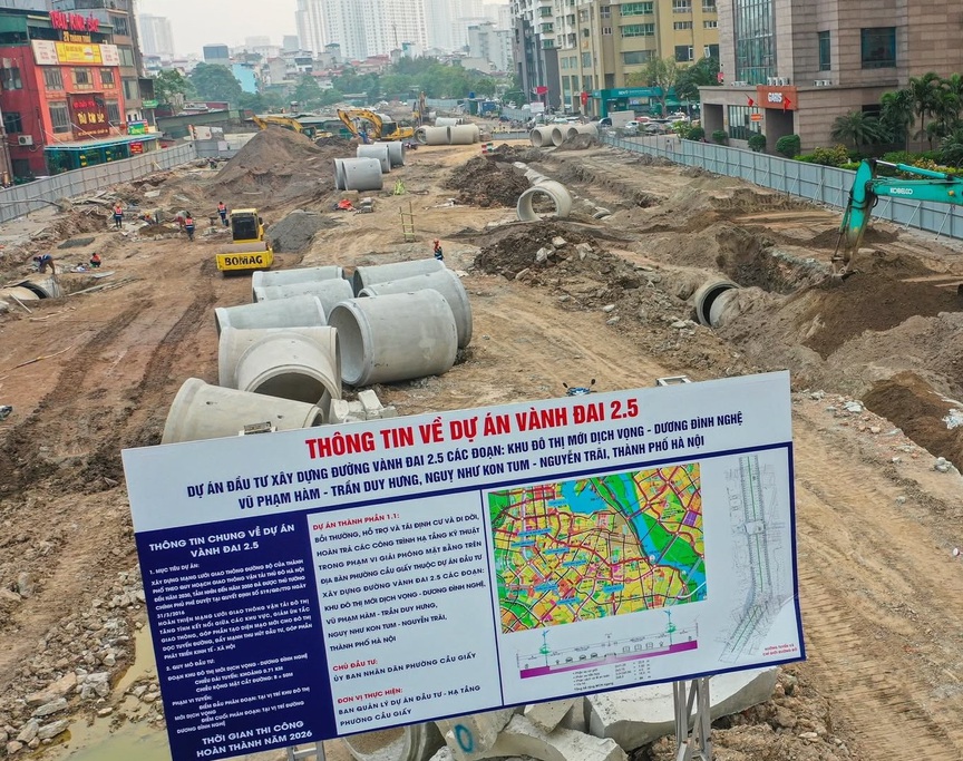 Hà Nội tăng tốc triển khai dự án đường vành đai 2.5- Ảnh 6.