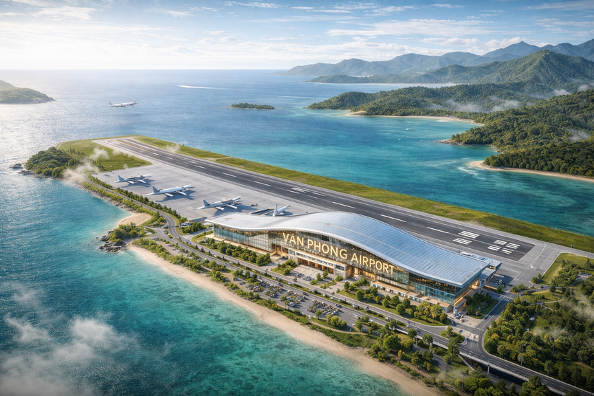 Việt Nam sẽ có thêm 2 sân bay mới, 1 nằm hoàn toàn trên đồi núi, 1 nằm hoàn toàn trên mặt nước, vốn đầu tư khoảng 13.000 tỷ- Ảnh 2. Việt Nam sẽ có thêm 2 sân bay mới, 1 nằm hoàn toàn trên đồi núi, 1 nằm hoàn toàn trên mặt nước, vốn đầu tư khoảng 13.000 tỷ- Ảnh 2.