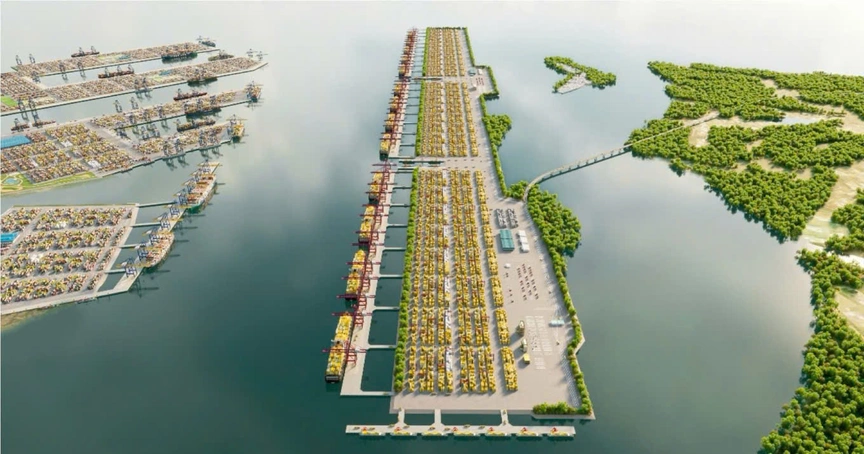Cảng trung chuyển Cần Giờ chính thức “chốt” nhà đầu tư, quy mô gần 5 tỷ USD- Ảnh 1. Cảng trung chuyển Cần Giờ chính thức “chốt” nhà đầu tư, quy mô gần 5 tỷ USD- Ảnh 1.