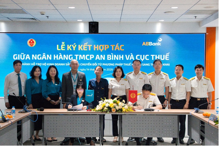 Kê khai, nộp thuế dễ dàng hơn: ABBank hợp tác với Cục Thuế triển khai giải pháp số- Ảnh 1.