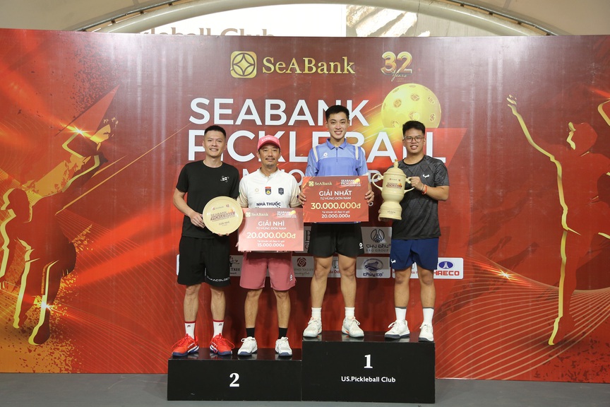 SeABank Pickleball Championship 2026: 416 VĐV tranh tài, gây quỹ từ thiện gần 620 triệu đồng cho giáo dục và môi trường- Ảnh 7. SeABank Pickleball Championship 2026: 416 VĐV tranh tài, gây quỹ từ thiện gần 620 triệu đồng cho giáo dục và môi trường- Ảnh 7.
