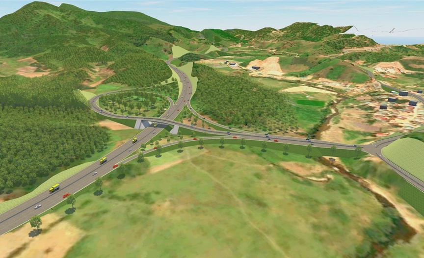 Cao tốc vượt núi hơn 25.000 tỷ đẹp nhất Việt Nam mà Tập đoàn Sơn Hải đề xuất đầu tư đang được triển khai- Ảnh 2.