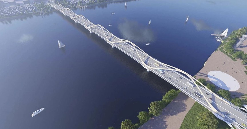 Lãnh đạo TP. Hà Nội ra chỉ đạo 'nóng' với dự án 2 cây cầu chiến lược hơn 30.000 tỷ- Ảnh 3. Lãnh đạo TP. Hà Nội ra chỉ đạo 'nóng' với dự án 2 cây cầu chiến lược hơn 30.000 tỷ- Ảnh 3.