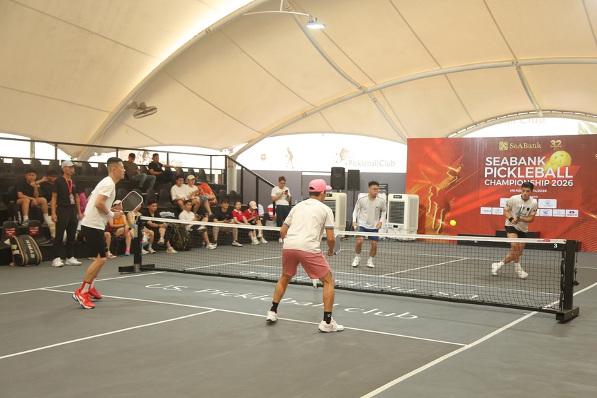 SeABank Pickleball Championship 2026: 416 VĐV tranh tài, gây quỹ từ thiện gần 620 triệu đồng cho giáo dục và môi trường- Ảnh 6. SeABank Pickleball Championship 2026: 416 VĐV tranh tài, gây quỹ từ thiện gần 620 triệu đồng cho giáo dục và môi trường- Ảnh 6.