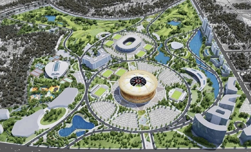 Người dân ngồi chật kín nhà văn hóa nhận thông tin mức tiền bồi thường thu hồi đất tại đại dự án 925.000 tỷ sở hữu sân vận động lớn nhất thế giới của Việt Nam- Ảnh 3.