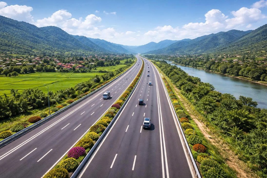 Tuyến cao tốc Vinh - Thanh Thủy sẽ được khởi công trong tháng 5/2026. Ảnh minh họa Tuyến cao tốc Vinh - Thanh Thủy sẽ được khởi công trong tháng 5/2026. Ảnh minh họa