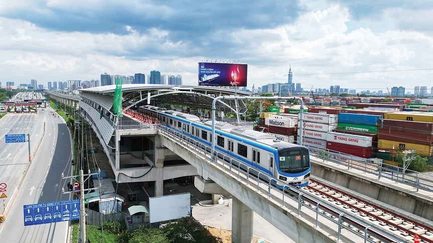 Siêu dự án hơn 60.000 tỷ kéo dài tuyến metro nối đến sân bay lớn nhất Việt Nam bước vào giai đoạn then chốt- Ảnh 1.