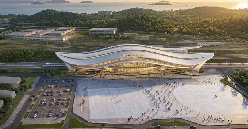 Sau 5 ngày khởi công, dự án đường sắt tốc độ cao đầu tiên của Việt Nam có chuyển động mới- Ảnh 1.