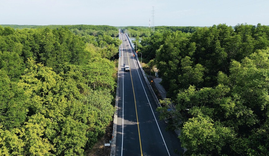 Vingroup nghiên cứu mở rộng tuyến đường đi xuyên rừng già, kết nối đến siêu đô thị lấn biển lớn bậc nhất cả nước- Ảnh 1.