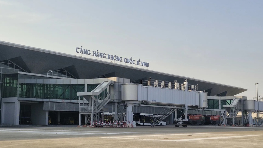 Cảng hàng không quốc tế Vinh. Nguồn ảnh: Kinh tế Đô thị