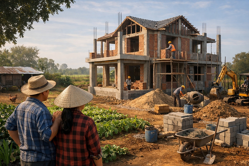 Kể từ nay, chi phí khi chuyển từ đất vườn lên đất ở sẽ được tính như thế nào?- Ảnh 1.