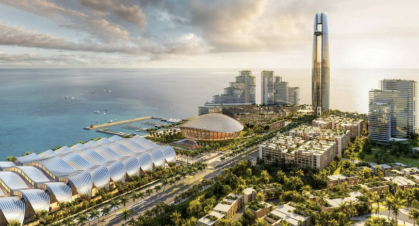 Huy động 12.000 tấn thép, Việt Nam sắp hoàn thành công trình sở hữu ballroom lớn nhất thế giới, vượt qua Caesars Forum ở Las Vegas- Ảnh 2. Huy động 12.000 tấn thép, Việt Nam sắp hoàn thành công trình sở hữu ballroom lớn nhất thế giới, vượt qua Caesars Forum ở Las Vegas- Ảnh 2.